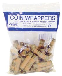 50 Pieces Coin Wrappers 36 Count Dime - Coin Holders & Banks