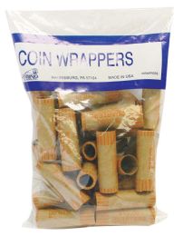 42 Pieces Coin Wrappers 36ct Quarters - Coin Holders & Banks