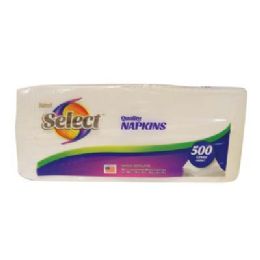 12 of Select Napkins 500 Ct 1 Ply