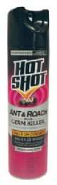 12 Pieces Hot Shot Ant Roach And Germ Killer 17.5 Oz Fresh Floral Scent Must Be Broken - Pest Control