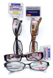 75 Units of Foster Grant Reading Glasses Strong Power Assorted Styles - Eyeglass & Sunglass Cases