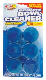 36 Pieces Automatic Toilet Bowl Cleaner 6 Pack 10.5 Oz Total - Cleaning Products