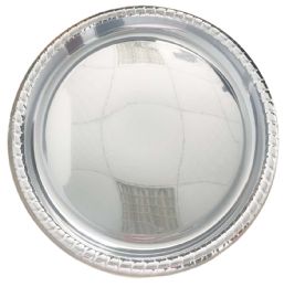 24 of Round Serving Tray 16 Silver