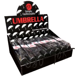 24 Units of Simply Fashionable Manual Umbrella - Umbrellas & Rain Gear
