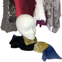 48 of Ladies Winter Scarves Assorted Color