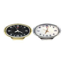 6 of Polaris 7.5x4.5in Oval Collectable Winding Alarm Clock Oval Shape Size