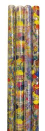 72 of Cello Gift Wrap 12.5 Sq Ft Astd Designs/colors