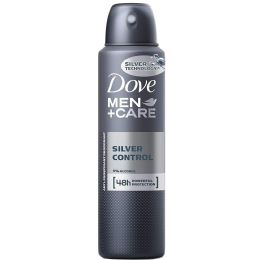 6 Units of Dove Spray 150 Ml Silver Control Men - Deodorant