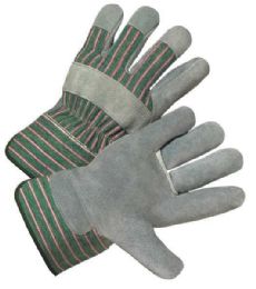 12 Units of Working Gloves Leather 1 Pair - Working Gloves