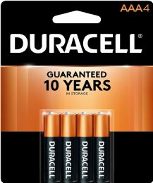 54 Pieces Duracell Aaa 4 Pack Coppertone Batteries - Batteries