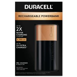 4 Pieces Duracell Power Bank 1pk 2 Day - Batteries