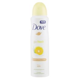 6 Units of Dove Spray 150 Ml Go Fresh Grapefruit - Deodorant