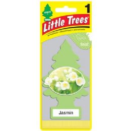 24 Pieces Little Tree Jasmin Car Freshener Yellow 1 Count - Air Fresheners