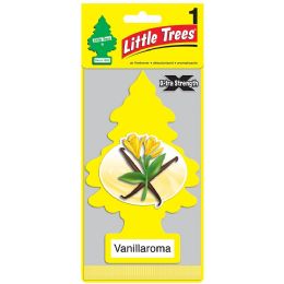 24 Pieces Little Tree Vanilla Roma Car Freshener 1 Count - Air Fresheners