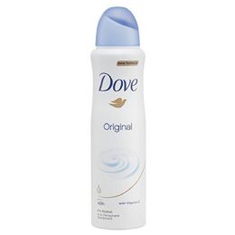 6 Units of Dove Spray 150 Ml Original - Deodorant