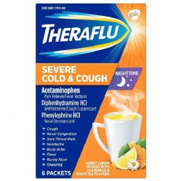 Theraflu Orange 6 Count Nighttime Severe Cold And Cough