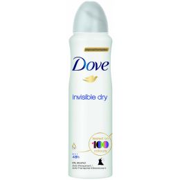 6 Units of Dove Spray 150 Ml Invisible Dry Women - Deodorant