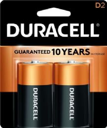 48 Pieces Duracell D 2 Pk Coppertone Batteries - Batteries