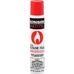 12 Pieces Ronson Butane 78gm/135ml - Sporting and Outdoors