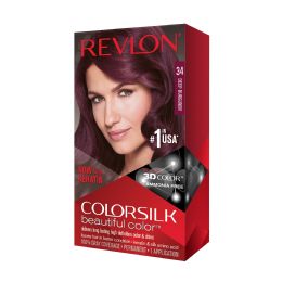 12 Pieces Color Silk Number 34 Deep Burgundy - Hair Products