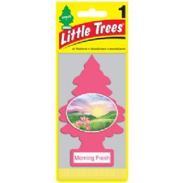 24 Pieces Little Tree Morning Fresh Car Freshener 1 Count - Air Fresheners