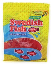 12 Pieces Swedish Fish 4 Oz Peg Bag - Food & Beverage