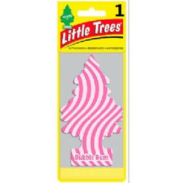 24 Pieces Little Tree 1 Pack Bubble Gum - Air Fresheners