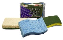 60 of Ufo Cellulose 3 Pack Sponge