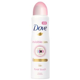 6 Units of Dove Spray 250 Ml Invisible Care - Deodorant