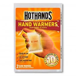 40 Units of Hot Hands Hand Warmers - Camping Gear