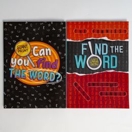 Word Find Lg Print - 80 Pg2 Assorted In Pdq