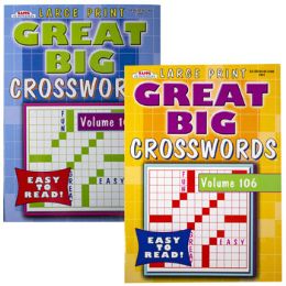 Crosswords Great Big 2 Asstin 120 Ct Floor Displayppd