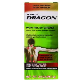 6 Pieces Dragon Pain Relief Cream 2 oz - Pain and Allergy Relief