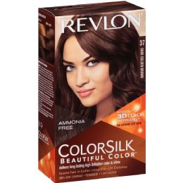 12 Pieces Color Silk Number 37 Dark Golden Brown - Hair Products