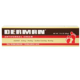 12 Pieces Derman Antifungal Cream 1.76 oz - Pain and Allergy Relief
