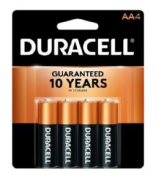 56 Pieces Duracell Aa 4 Pack Coppertop Batteries - Batteries