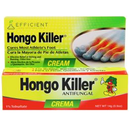 12 Pieces Hongo Killer Foot Cream .5oz - Pain and Allergy Relief