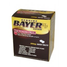 50 Pieces Bayer 2 Pack Box - Pain and Allergy Relief