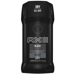 12 Units of Axe 2.7oz Black - Deodorant