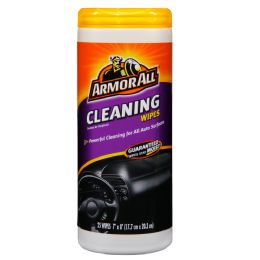 6 of Armor All Cleaning Wipes 25 Count