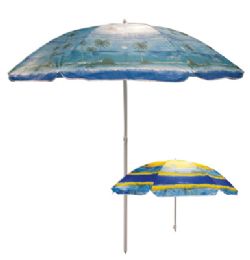 12 of Pride Beach Umbrella 81in Trop