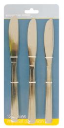 12 Pieces Famous Brands Dinner Knife Set 12 Piece Stainless Steel - Kitchen Knives