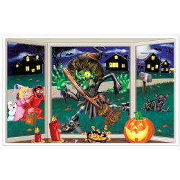 6 Units of Crashing Witch InstA-View Creates A Scene On Your Wall - Party Novelties