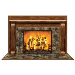 6 Units of Fireplace InstA-View Creates A Scene On Your Wall - Party Novelties