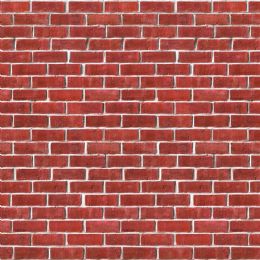 6 Units of Brick Wall Backdrop - Party Novelties