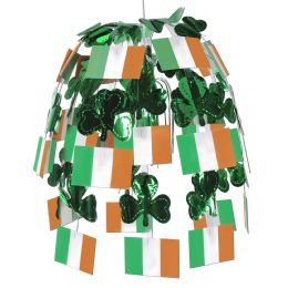 12 Units of Irish Flag Cascade Combination Metallic & Boardstock - Party Center Pieces