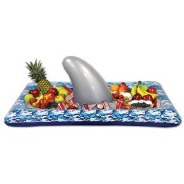 6 Units of Inflatable Shark Buffet Cooler - Party Novelties