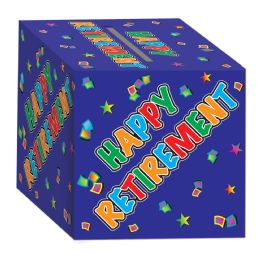 6 Units of Retirement Card Box Assembly Required - Party Novelties