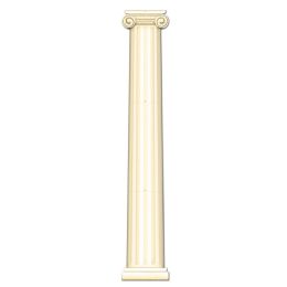 12 Pieces Jointed Column PulL-Down Cutout Prtd 2 Sides - Bulk Toys & Party Favors