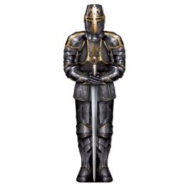 12 Pieces Jointed Black Knight - Bulk Toys & Party Favors